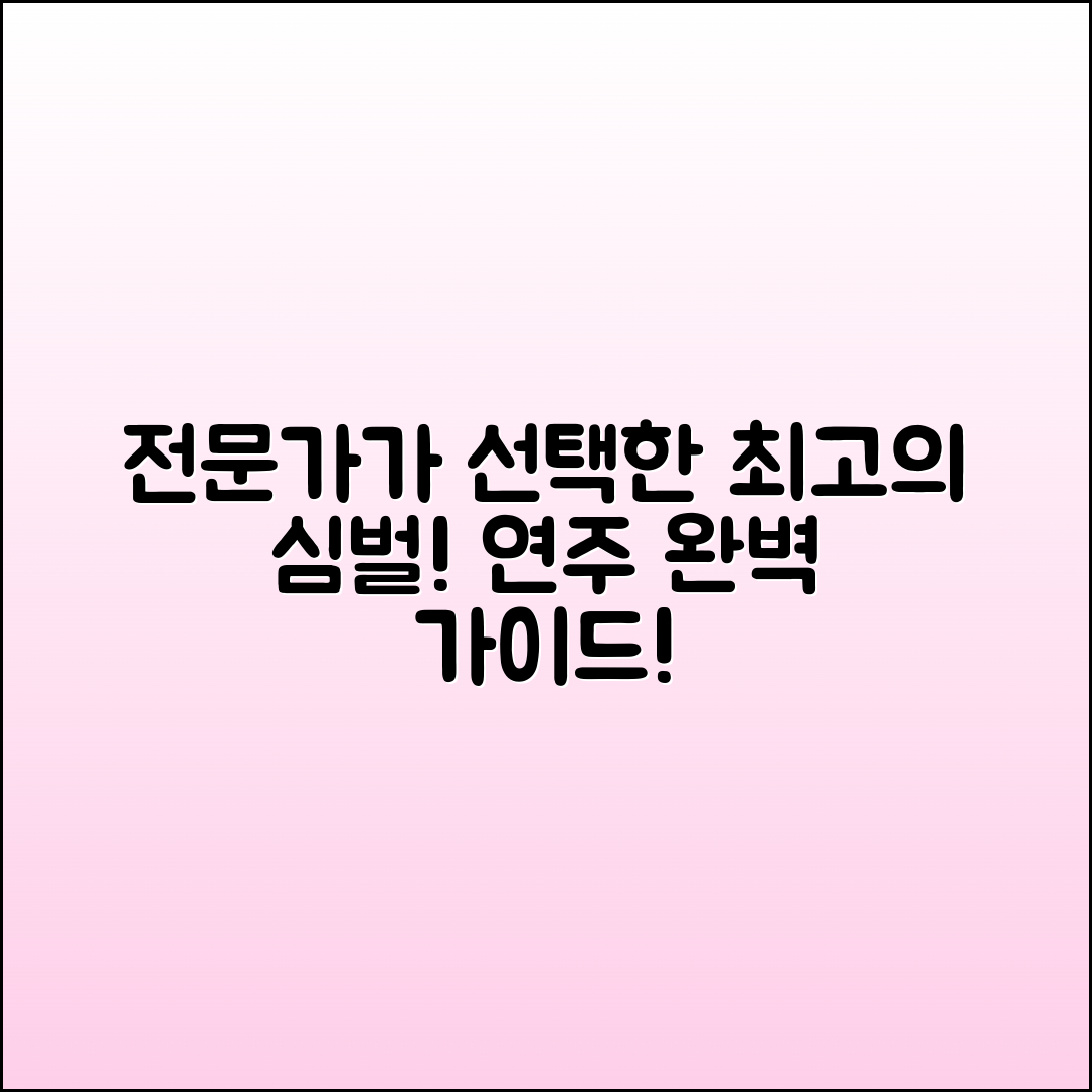 심벌 판매: 전문 연주자를 위한 최고 선택!